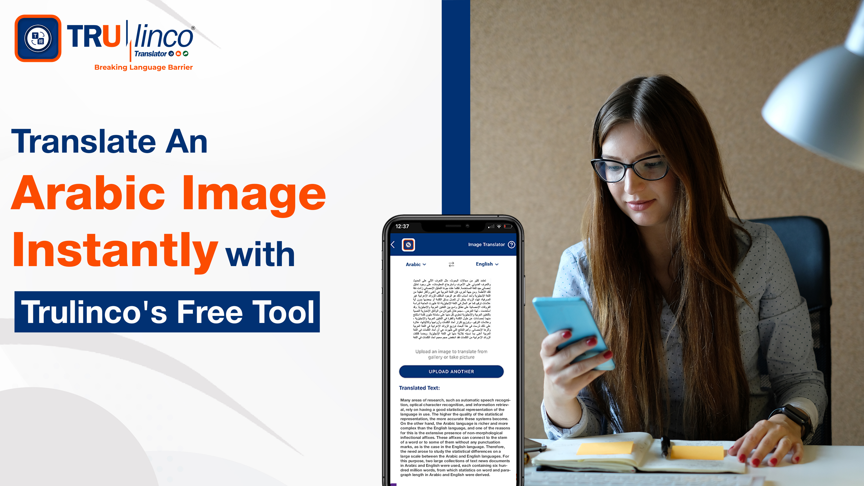 Translate Any Arabic Image Instantly with Trulinco's Free Tool